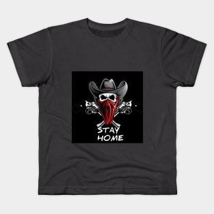 stay home gun Kids T-Shirt